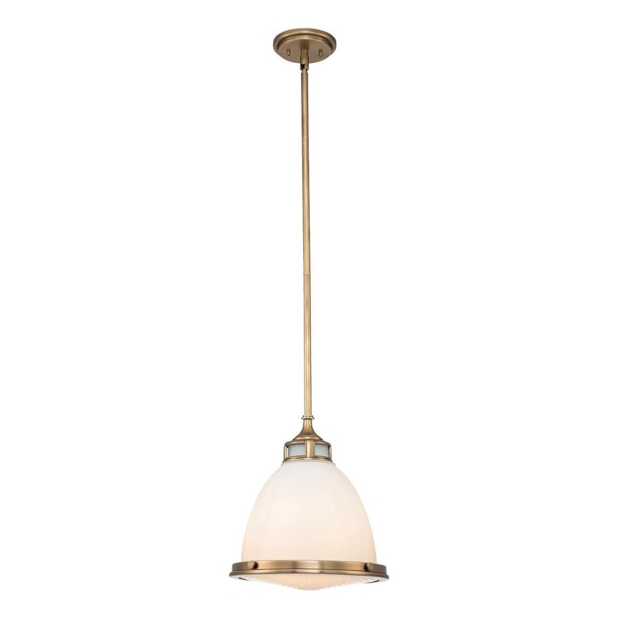 Hinkley - Lustra ar stieni AMELIA 1xE27/60W/230V misiņš