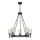 Hinkley - lustra uz ķēdes COLLIER 5xE27/40W/230V Ø 68,5 cm melna