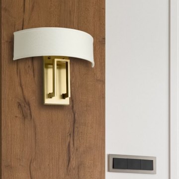 Hinkley - sienas gaismeklis HAMPTON 2xE14/40W/230V zelta krāsā