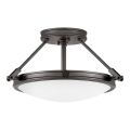 Hinkley - Uz virsmas montējama griestu lustra COLLIER, 3xE14/40W/230V, Ø 41,7 cm, melna