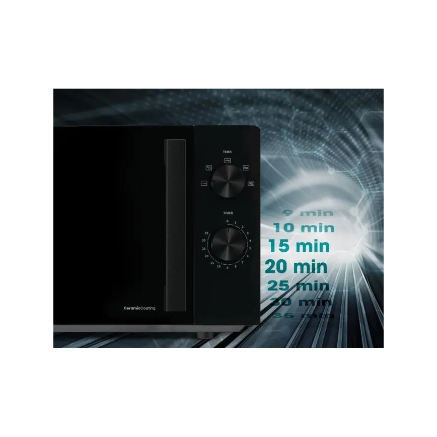 HISENSE H20MOBP1H - mikroviļņu krāsns 700W/230V 20 l melna
