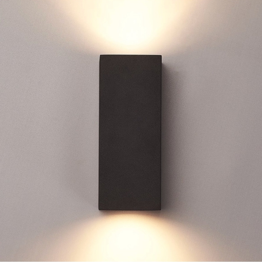 HÖFFTECH - Āra sienas gaismeklis 2xGU10/35W/230V IP65