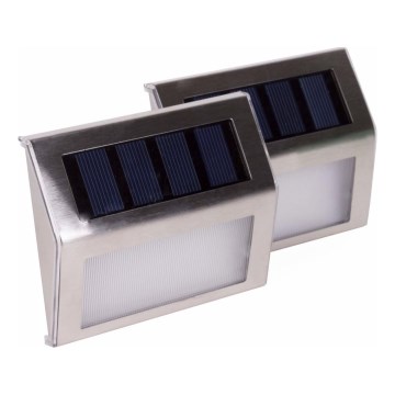 HÖFFTECH - komplekts 2x LED saules sienas gaismeklis LED/1,2 V 400 mAh IP44