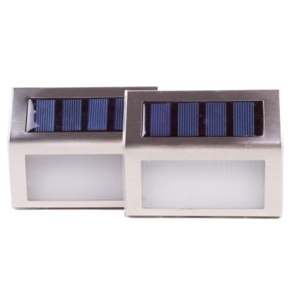 HÖFFTECH - komplekts 2x LED saules sienas gaismeklis LED/1,2 V 400 mAh IP44