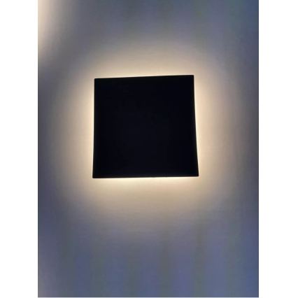 HÖFFTECH - LED āra sienas gaismeklis LED/10W/230V kvadrātveida IP65