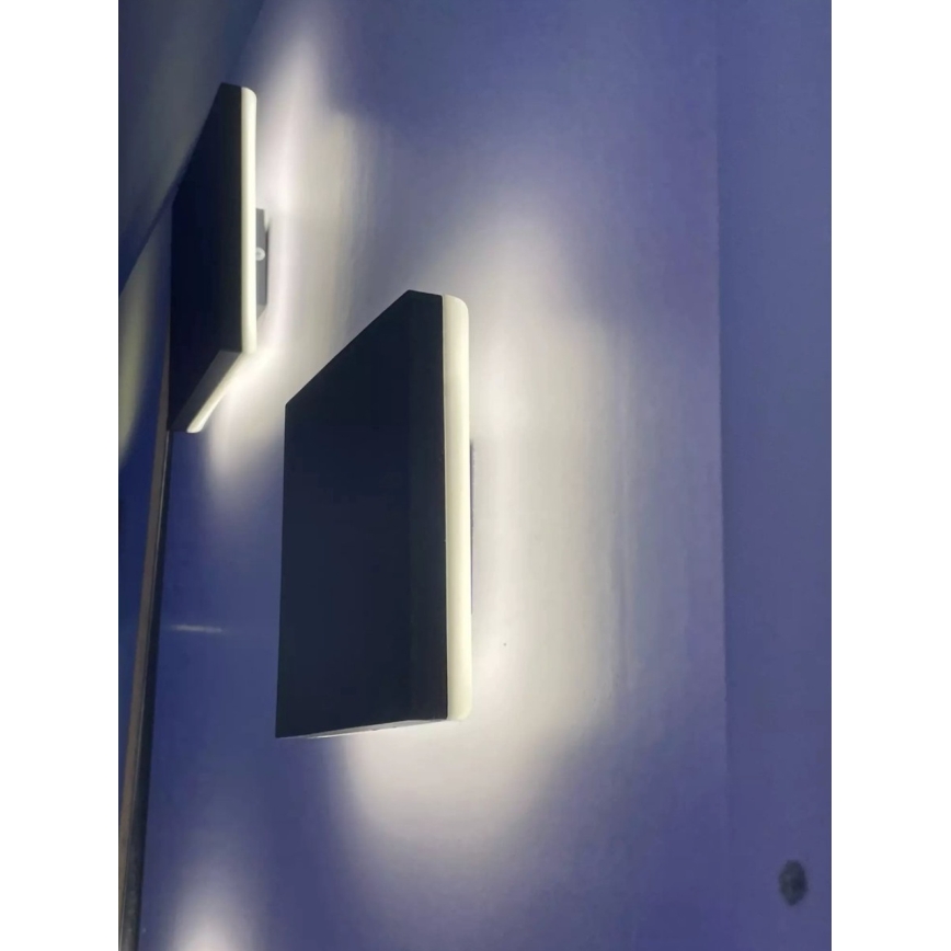 HÖFFTECH - LED āra sienas gaismeklis LED/10W/230V kvadrātveida IP65