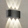 HÖFFTECH - LED āra sienas gaismeklis UP&DOWN 6xLED/1W/230V IP65