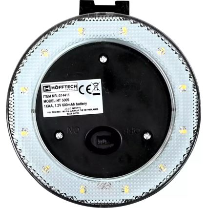 HÖFFTECH - LED saules sienas lampa LED/1,2V 600 mAh IP44