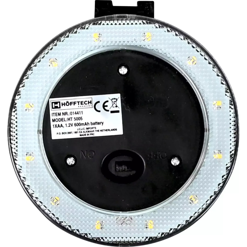 HÖFFTECH - LED saules sienas lampa LED/1,2V 600 mAh IP44