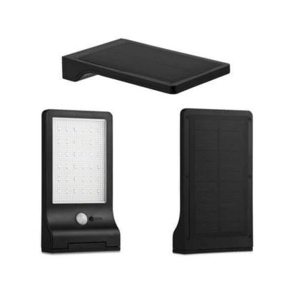 HÖFFTECH - LED saules sienas lampa ar kustības un krēslas sensoru LED/3,7V 2200 mAh IP44