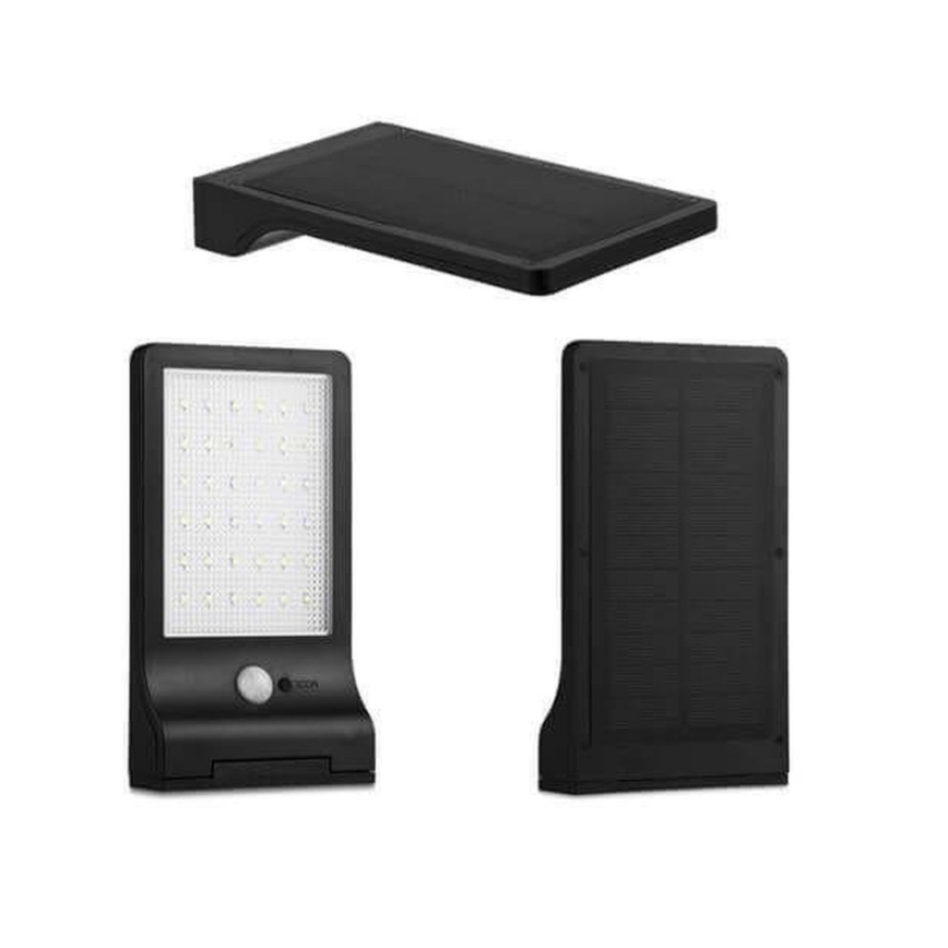 HÖFFTECH - LED saules sienas lampa ar kustības un krēslas sensoru LED/3,7V 2200 mAh IP44