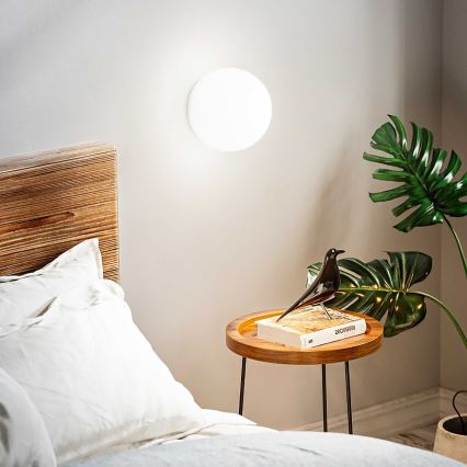 Ideal Lux 59815 - LED RGBW Regulējams sienas gaismeklis MAPA 1xE27/9W/230V 2700-6500K