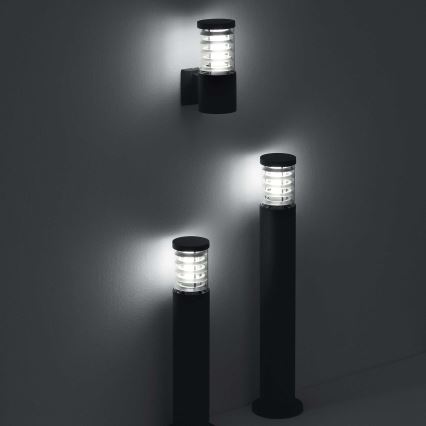Ideal Lux - Āra lampa 1xE27/42W/230V 60 cm IP44 antracīta