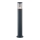 Ideal Lux - Āra lampa 1xE27/42W/230V 80 cm IP44 antracīta