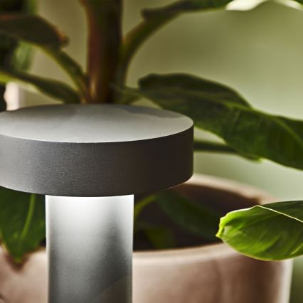 Ideal Lux - Āra lampa 4xG9/15W/230V 60 cm IP44 antracīta