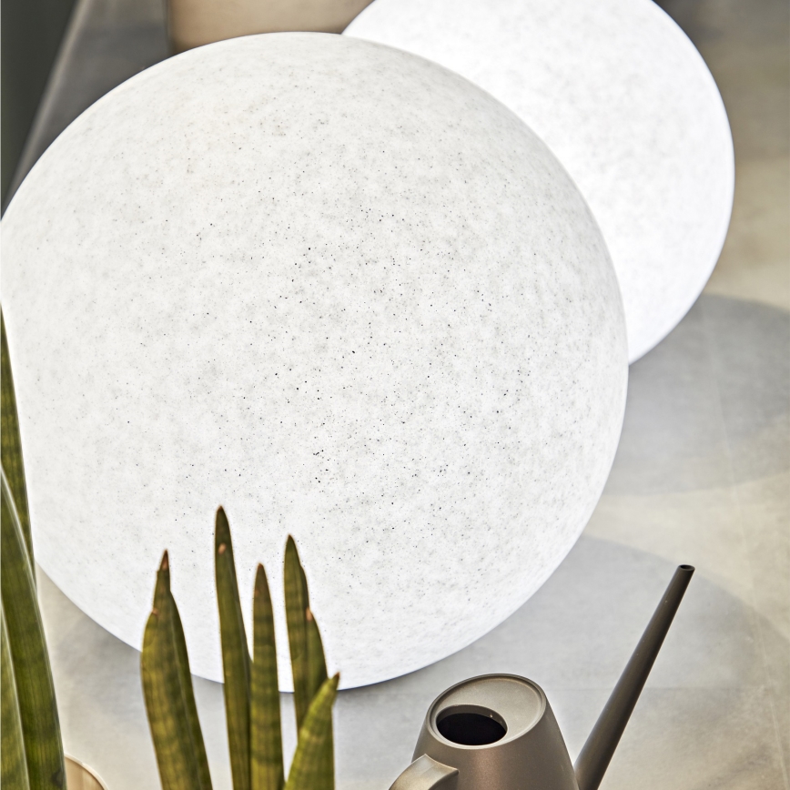 Ideal Lux - Āra lampa DORIS 1xE27/60W/230V pr. 58 cm IP44 pelēka
