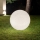 Ideal Lux - Āra lampa DORIS 1xE27/60W/230V Ø 78 cm IP44 pelēka