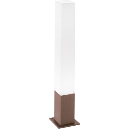 Ideal Lux - Āra lampa EDO OUTDOOR 1xGX53/15W/230V 79 cm IP65 brūna