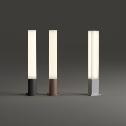 Ideal Lux - Āra lampa EDO OUTDOOR 1xGX53/15W/230V 79 cm IP65 brūna