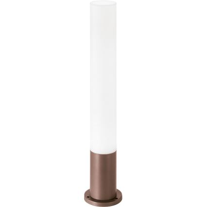 Ideal Lux - Āra lampa EDO OUTDOOR 1xGX53/15W/230V 80 cm IP65 brūna