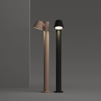 Ideal Lux - Āra lampa GAS 1xGU10/35W/230V 80 cm IP43 brūna