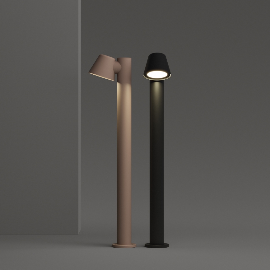 Ideal Lux - Āra lampa GAS 1xGU10/35W/230V 80 cm IP43 brūna