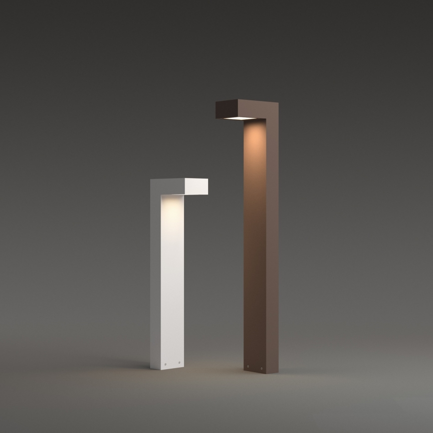 Ideal Lux - āra lampa SIRIO 1xGX53/9W/230V 80 cm IP65 brūna