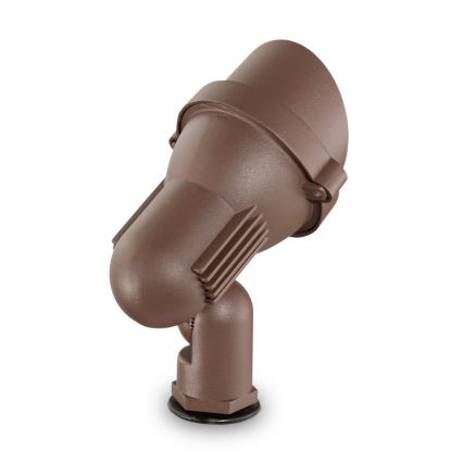Ideal Lux - Āra lampa TERRA 1xGU10/28W/230V IP65 brūna
