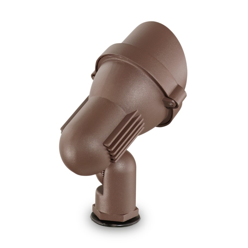 Ideal Lux - Āra lampa TERRA 1xGU10/28W/230V IP65 brūna