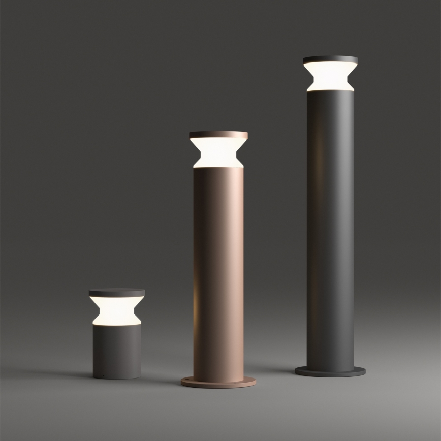 Ideal Lux - Āra lampa TORRE 1xE27/15W/230V 22 cm IP65 antracīts