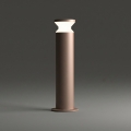 Ideal Lux - Āra lampa TORRE 1xE27/15W/230V 60 cm IP65 brūna