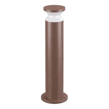 Ideal Lux - Āra lampa TORRE 1xE27/15W/230V 60 cm IP65 brūna