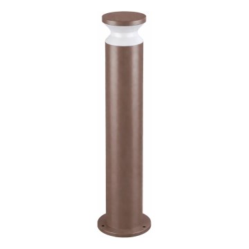Ideal Lux - Āra lampa TORRE 1xE27/15W/230V 80 cm IP65 brūna