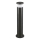 Ideal Lux - Āra lampa TORRE 1xE27/15W/230V 80 cm IP65 melna
