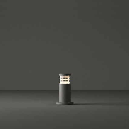Ideal Lux - Āra lampa TRONCO 1xE27/42W/230V 25 cm IP65 antracīts