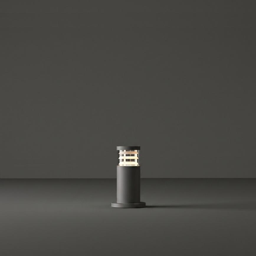 Ideal Lux - Āra lampa TRONCO 1xE27/42W/230V 25 cm IP65 antracīts