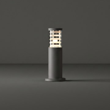 Ideal Lux - Āra lampa TRONCO 1xE27/42W/230V 40 cm IP65 antracīta