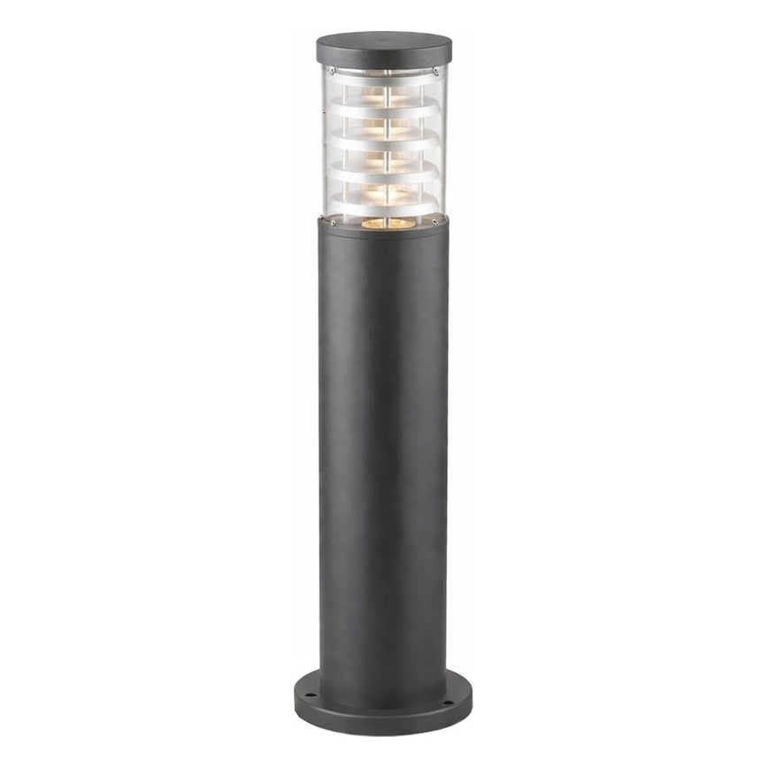Ideal Lux - Āra lampa TRONCO 1xE27/42W/230V 40 cm IP65 antracīta