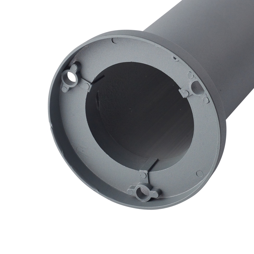 Ideal Lux - Āra lampa TRONCO 1xE27/42W/230V 40 cm IP65 antracīta