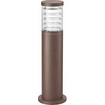 Ideal Lux - Āra lampa TRONCO 1xE27/42W/230V 40 cm IP65 brūna