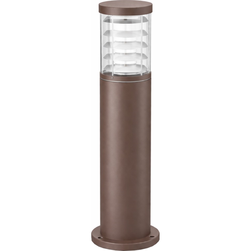 Ideal Lux - Āra lampa TRONCO 1xE27/42W/230V 40 cm IP65 brūna