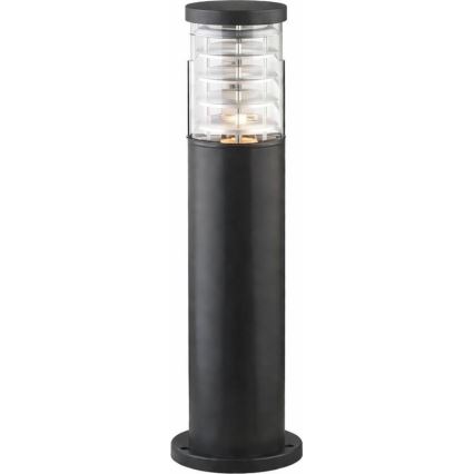 Ideal Lux - Āra lampa TRONCO 1xE27/42W/230V 40 cm IP65 melna
