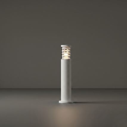 Ideal Lux - Āra lampa TRONCO 1xE27/42W/230V 60 cm IP65 balta