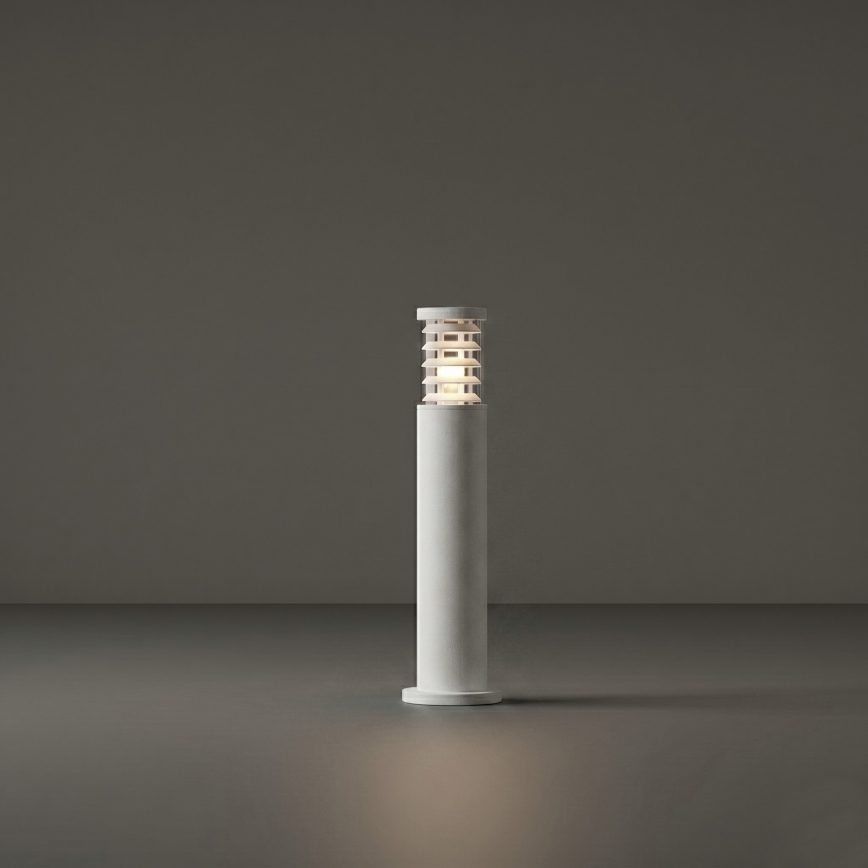 Ideal Lux - Āra lampa TRONCO 1xE27/42W/230V 60 cm IP65 balta