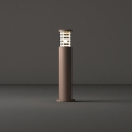 Ideal Lux - Āra lampa TRONCO 1xE27/42W/230V 60 cm IP65 brūna