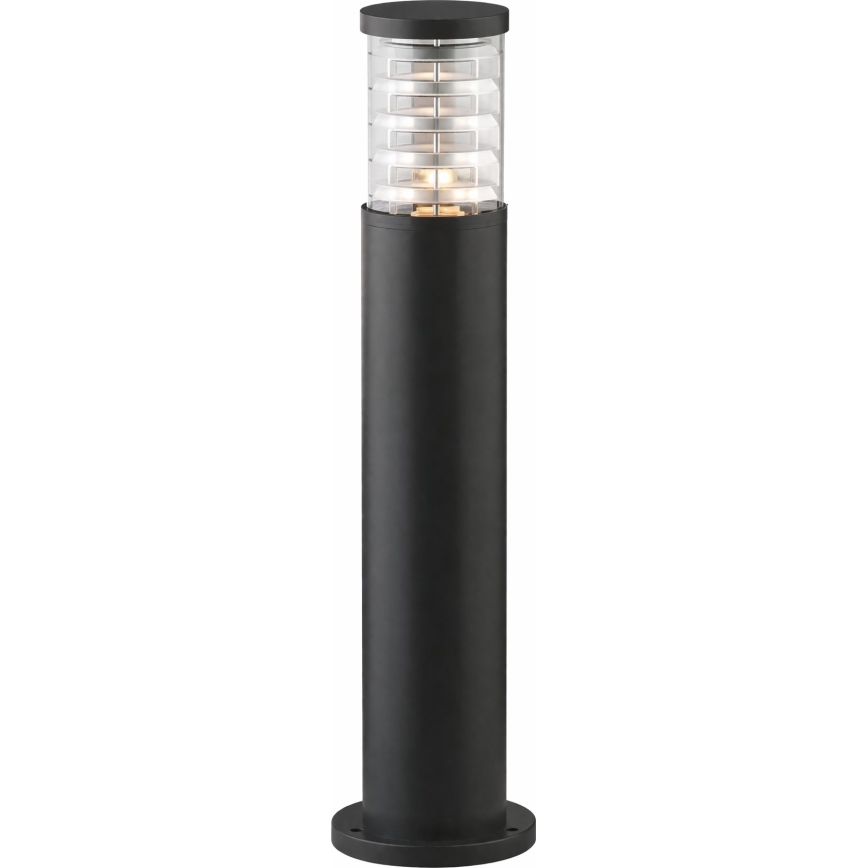 Ideal Lux - Āra lampa TRONCO 1xE27/42W/230V 60 cm IP65 melna