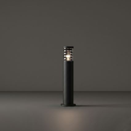 Ideal Lux - Āra lampa TRONCO 1xE27/42W/230V 60 cm IP65 melna