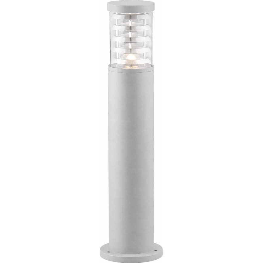 Ideal Lux - Āra lampa TRONCO 1xE27/42W/230V 60 cm IP65 pelēka