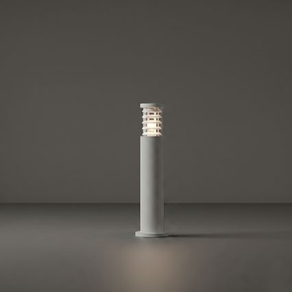 Ideal Lux - Āra lampa TRONCO 1xE27/42W/230V 60 cm IP65 pelēka