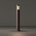 Ideal Lux - Āra lampa TRONCO 1xE27/42W/230V 80 cm IP65 brūna